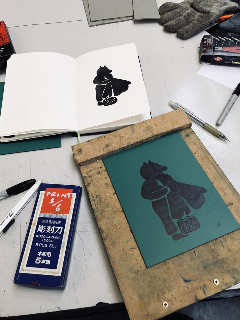 讀UCA插畫所那年 – Ep5 歡迎來到版畫工作坊